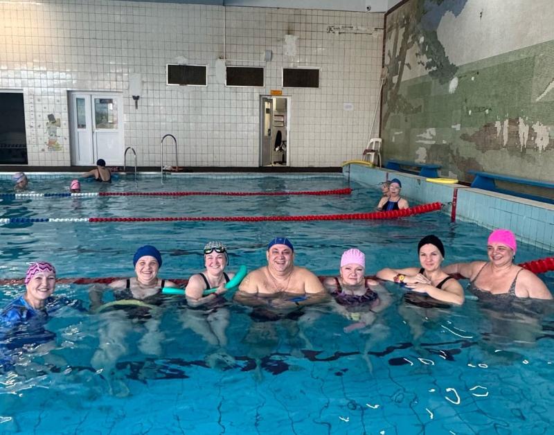 Профсоюз Приморского филиала ФГУП «УВО Минтранса России» организовал посещение бассейнов для укрепления здоровья и подготовки к Спартакиаде
