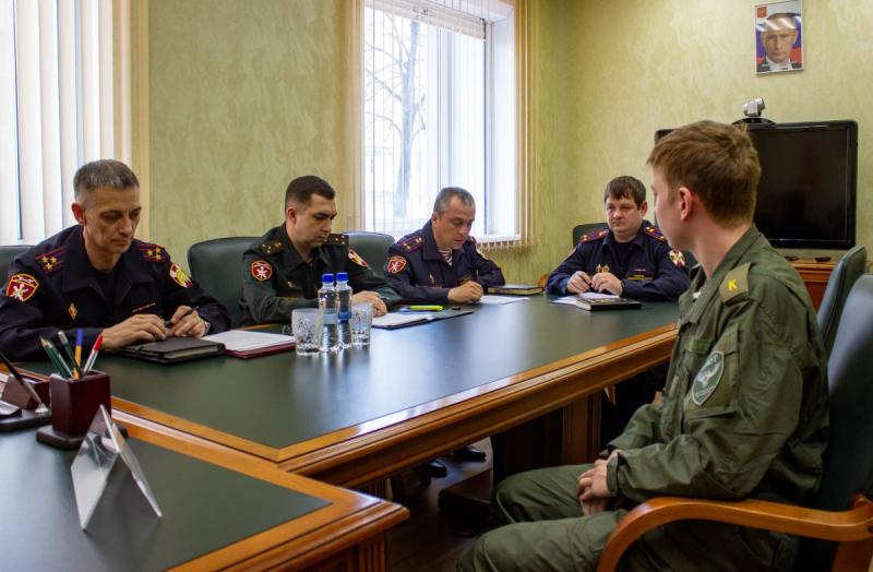 Временно исполняющий обязанности начальника управления Росгвардии по Челябинской области провел личный прием