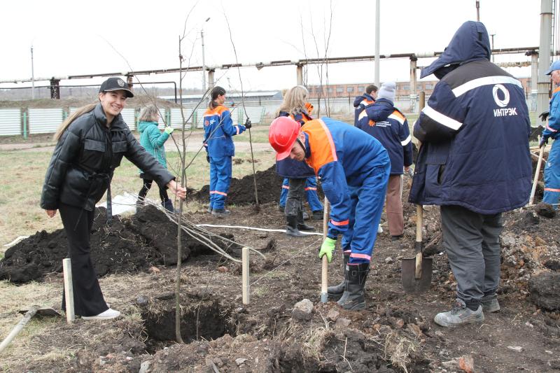 На Салаватской ТЭЦ заложили Аллею славы в память о сотрудниках станции — участниках ВОВ
