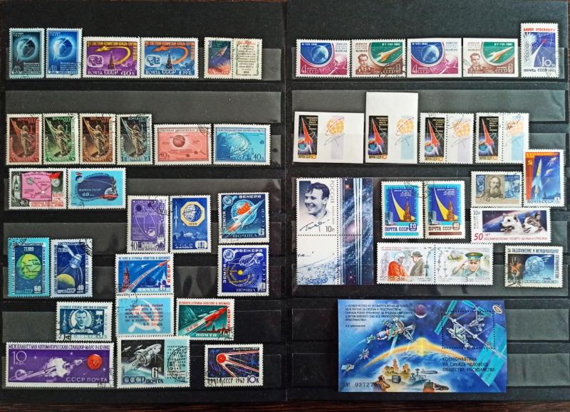 Просто космос: как почтовые марки отразили историю его освоения