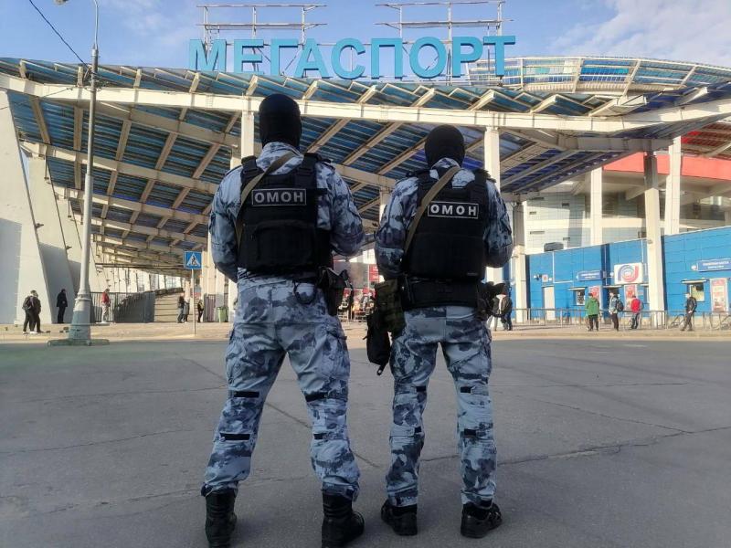 Охрану общественного порядка и безопасность спортивных мероприятий  в Москве обеспечила Росгвардия
