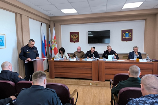В территориальном органе Росгвардии прошло заседание оперативного штаба по вопросам обеспечения общественного порядка