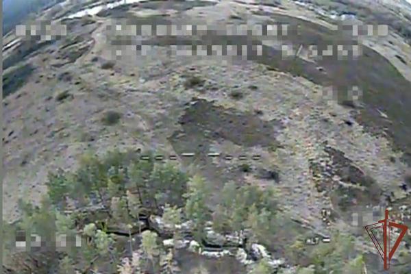 Расчет БПЛА Росгвардии уничтожил опорный пункт ВСУ на харьковском направлении