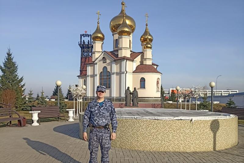 Во время празднования Пасхи Христовой Росгвардия отвечала за безопасность кузбассовцев