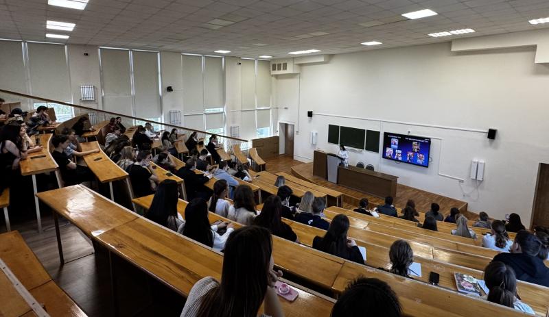 Представители ГПМ РТВ в Краснодаре провели лекцию для студентов КубГУ о креативности и навыках будущего в медиа