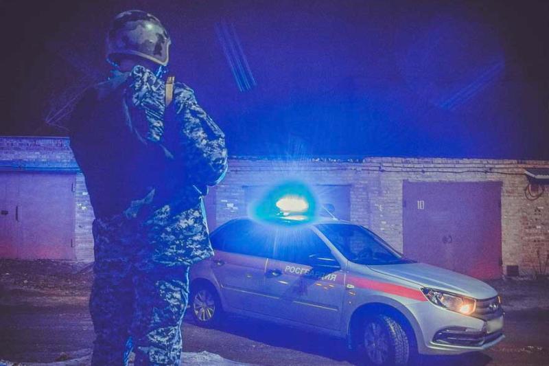 Росгвардейцы задержали предполагаемого виновника в повреждении иномарки незнакомца