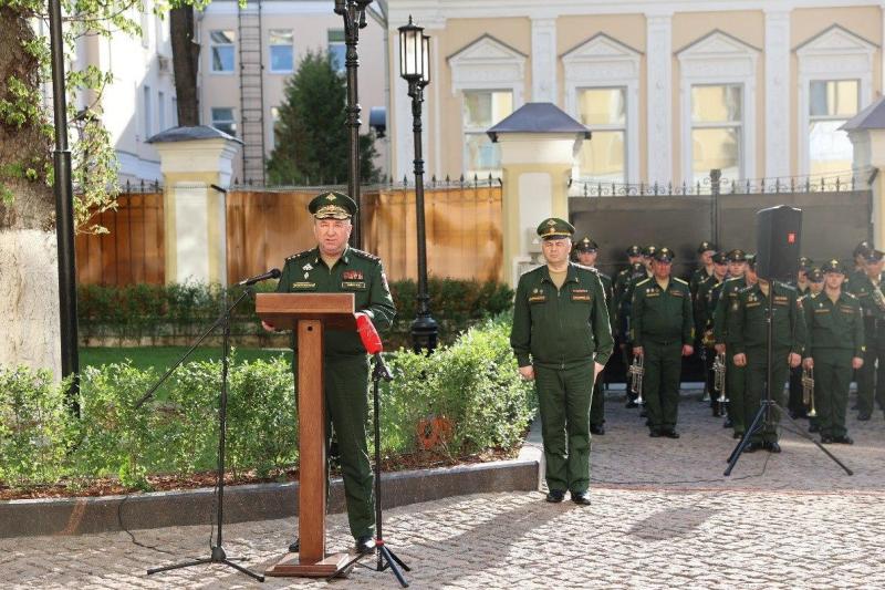 У штаба МТО заложили первый камень в основание 
храма Иосифа Волоцкого