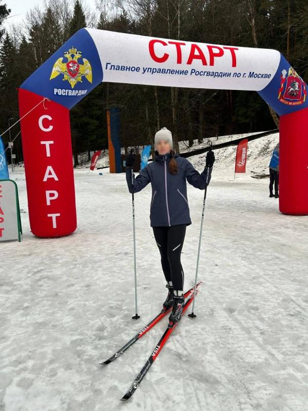 В день рождения российского лыжного спорта сотрудница спецподразделения столичной Росгвардии рассказала об увлечении зимним спортом